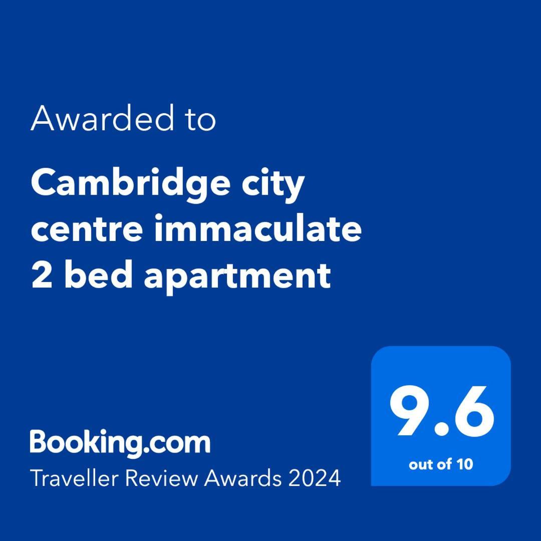 Cambridge City Centre Immaculate 1 Bed Apartment Buitenkant foto