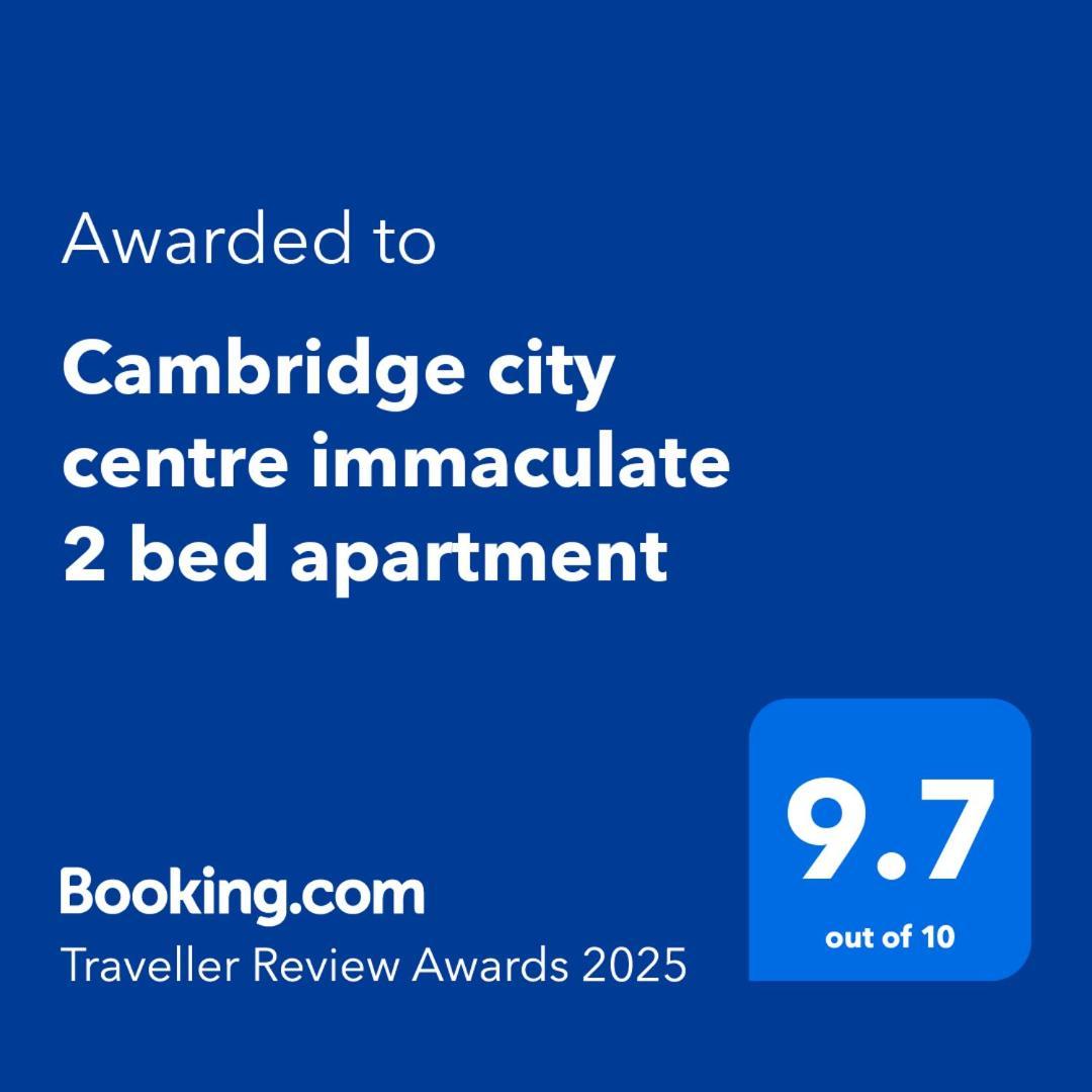 Cambridge City Centre Immaculate 1 Bed Apartment Buitenkant foto